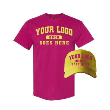 Combo GJK004 Yellow / Berry Tee